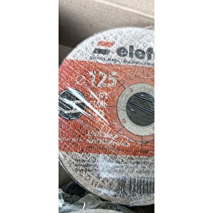 Metal İçin Düz Kesme Disk Taşı (inox) 125*6.0*22.23 (t29) Kutuda 10 Adet