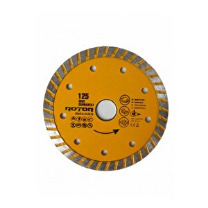Elmas Kesme Diski 230x3.1x10x22.23 (turbo Segmentli̇) - Seramik, Taş Ve Mermer Kesmek Için