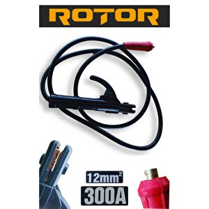Kablolu Kaynak Pensesi (elektrod Tutucu) Kablo Takımı 12 Mm2, 300a, 190 Cm