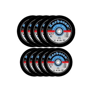 10 Adet Karb115 X 3 X 22.23 Metal Kesme Taşı Düz 10'lu
