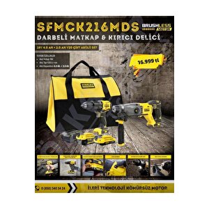 Sfmck216mds 18v Fatmax® V20 Kömürsüz Darbeli Matkap Ve Sds-plus Kırıcı