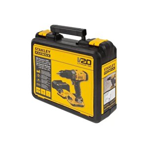 Fatmax Scd718d2k 18v 2.0ah V20 Çift Akülü Darbeli Matkap