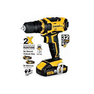 Sgs Akülü Vidalama Seti 14.4 Volt (1.5ah)