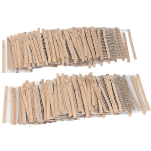 Direnç Seti 1/4w Karbon Film %5 20'şerli 3120 Adet 156 Çeşit Şeffaf Çantada