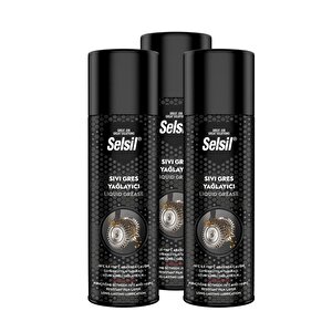 3 Adet Sıvı Gres Yağlama Spreyi 3 Adet 500 Ml