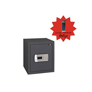Eko400 Elektroni̇k Şi̇freli̇ Ev Ve Ofi̇s Ti̇pi̇ Çeli̇k Kasa (antrasi̇t)