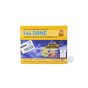 164 Dbne Bilyeli Emniyet Kartlı Bilyalı Silindir Barel Kilit 68 Mm