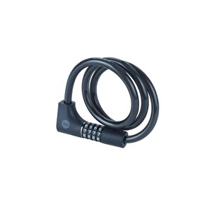 Essential Kablolu Bisiklet Kilidi-şifreli-anahtarlı