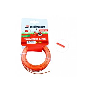 Tırpan Misinası Motorlu Tırpan Yuvarlak Misina 1,3mm X 15 Metre