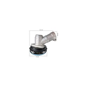 Motorlu Tırpan Başlığı Redüktörü (düzeltici) 26 Mm 9t (9 Dişli)
