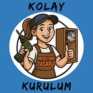 Tamamı Mdf Özel Ölçülü Dolap Modeli Beyaz / Safir Meşe