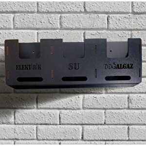 Şirin Lazer Apartman Dai̇re Ortak Fatura Kutusu Ahşap Mdf
