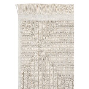 Cool Halı Mirage Bej Halı Bukle Dokuma Kaymaz Taban Yıkanabilir Halı Modern Oturma Odası Salon Halı
