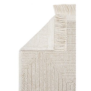 Cool Halı Mirage Bej Halı Bukle Dokuma Kaymaz Taban Yıkanabilir Halı Modern Oturma Odası Salon Halı