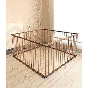 1m2 Köpek Çiti Ahşap Köpek Alanı (çit Arası 5cm)
