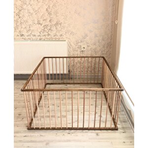 1m2 Köpek Çiti Ahşap Köpek Alanı (çit Arası 5cm)