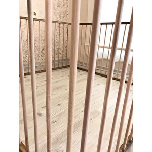 Reyo 1m2 Köpek Çiti Ahşap Köpek Alanı (çit Arası 5cm)