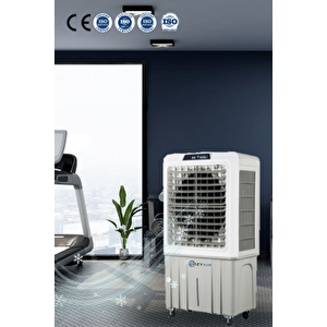 Ozyair Salon 9000 M3/h Evaporatif Soğutucu Mobil Klima, Sulu Hava Soğutucu