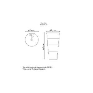 Monoblok Lavabo E-h501 (beyaz)
