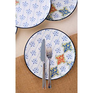 Tabak Evi Porselen Audrey Pasta Takımı 20cm 4 Kişilik 4 Parça Tvl4ptprs1211