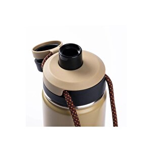 Tantitoni Haki Çift Katmanlı Paslanmaz Çelik Termos 500 Ml