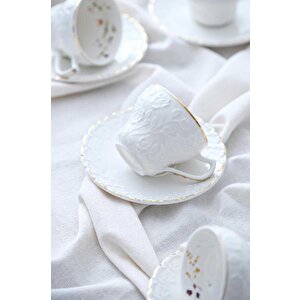 Syt-05716 Elsa 6'lı Çay Fincan Takımı