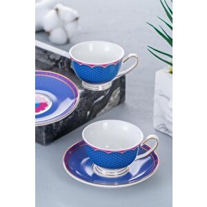 Grn-05033 Tessa Mor 2 Kişilik Kahve Fincan Takımı