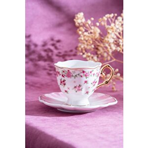 Angelica 6lı Kahve Fincan Takımı Mxg-07165
