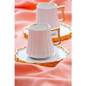 Petra Duo Gold 2 Kişilik Kahve Fincan Takımı Sct-06176