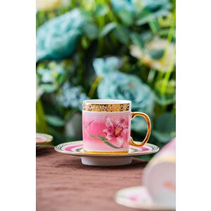 Acar Hxf-06920 Tulip 6lı Kahve Fincan Takımı