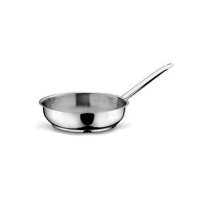 Ulutaş Endüstriyel Metal Saplı 28 Cm 430 Çelik Tava