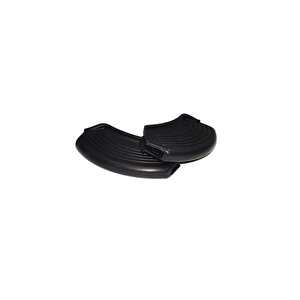 Silikon Tencere Tava Tutacağı Yanmaz Yapışmaz Tutamaç Set 9 X 4 Cm Siyah ( 1 Set 2 Adetten Oluşur )