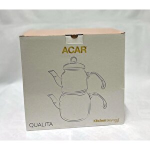 Qualita Viola Mini Emaye Çaydanlık Takımı Xap-07779