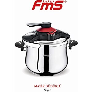 Fms 3010 Matik 6 No 5 Litre Düdüklü Tencere Kırmızı