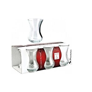 42381 Düz İnce Belli Çay Bardak 72 Li