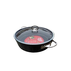 Fms Basık 26 Cm Granit Tencere Gri