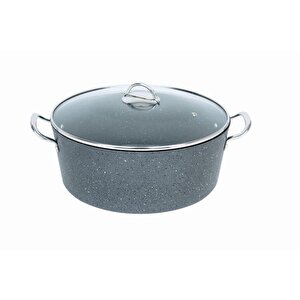 Fms G1009 Granit Endüstriyel 34 No Derin Tencere Gri