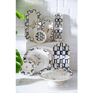 Peony 53 Parça Kahvaltı Takımı Sr-07793