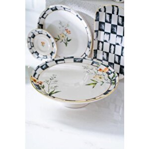Peony 53 Parça Kahvaltı Takımı Sr-07793