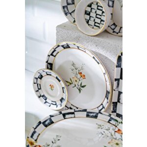 Peony 53 Parça Kahvaltı Takımı Sr-07793
