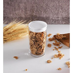 43736b Breakfast 4'lü Kavanoz 730 Cc Beyaz