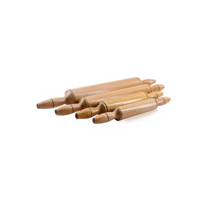 Ahşap Vernikli Sabit Kulp Merdane 47 Cm