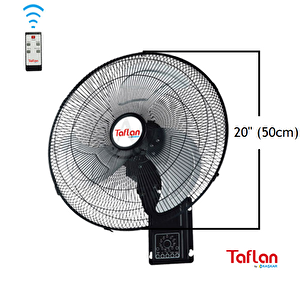 Faw-20r Sanayi Tipi 130w Uzaktan Kumandalı Duvar Vantilatörü 50 Cm