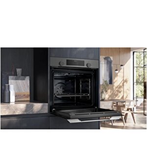 Siemens Hu717abn0t Gri Ankastre Fırın