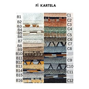 Fi Bohem Koltuk Takımı (3 3 1) - Gri