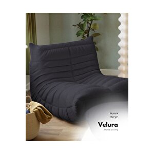 Muvva Berjer & Pofuduk Relax Koltuk & Armut Tekli Koltuk - Gece Mavisi Gece Mavisi