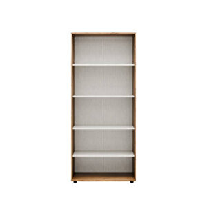 Oryana 2 Kapaklı 5 Bölmeli Gardırop-koyu Ceviz 90x210x62 Cm