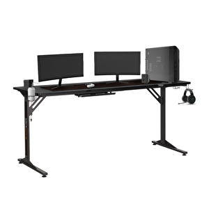 Adore Gaming Epic Oyuncu Ve Bilgisayar Masası-siyah 180x76x80 Cm
