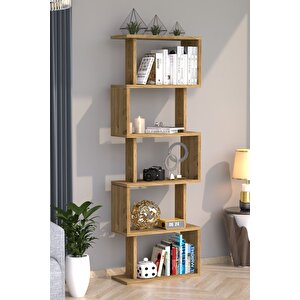 Zero Dekoratif Kitaplık Çam