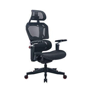 Adore Gaming Epic Profesyonel Oyuncu Ve Yönetici Koltuğu-siyah File-kırmızı 68,5x116-123,5x68 Cm (gxyxd)